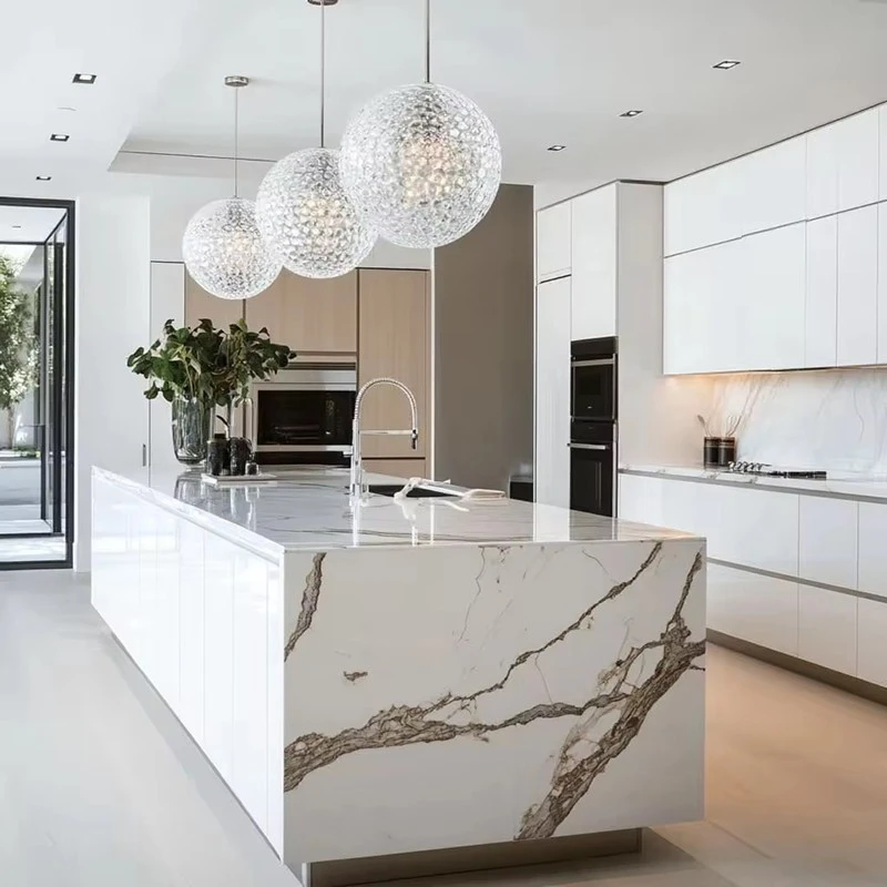 High Glossy Kitchen Cabinets With Island High Glossy Kitchen Cabinets With Island